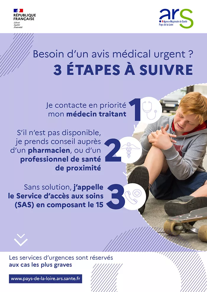 Affiche accès aux soins été 2026